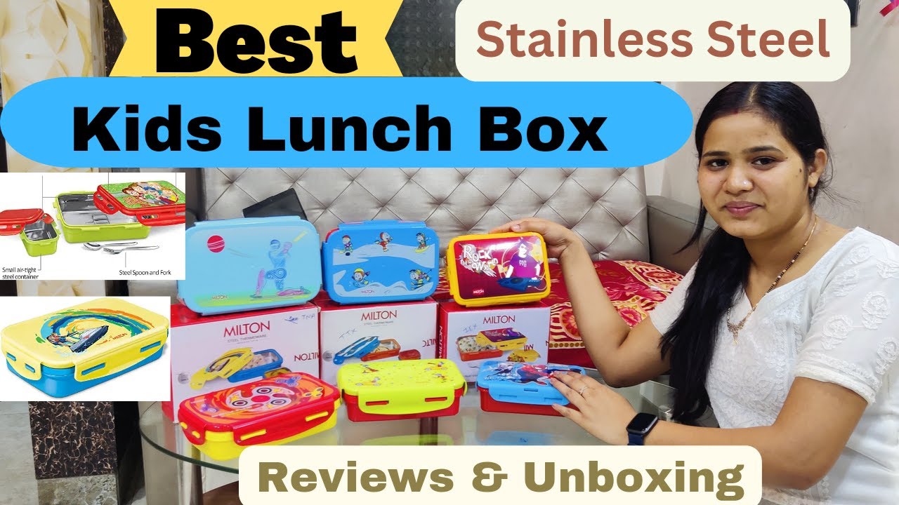 Best Kids Lunch Boxes: Unboxing & Review of the Latest Design / Milton ...