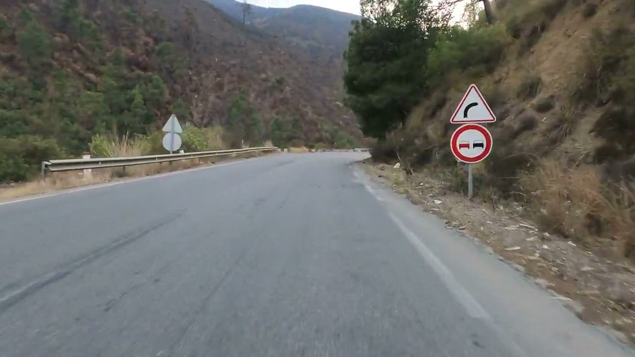 من أجمل الطرق الجبلية في الجزائر 🇩🇿،( طريق تابلاط الاربعاء)