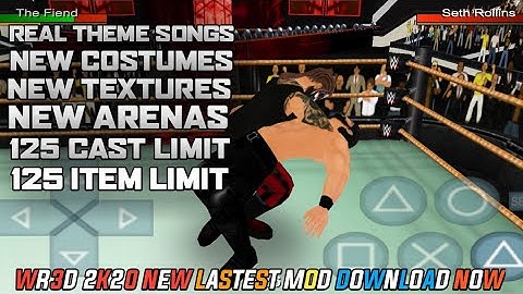 Wr3d 2k20 New Mod Released For ANDROID || Download Now Best Wr3d Mod || Gaming Mania! ||