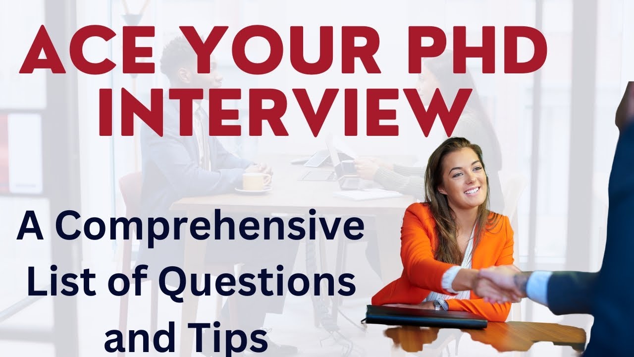 phd interview questions and answer