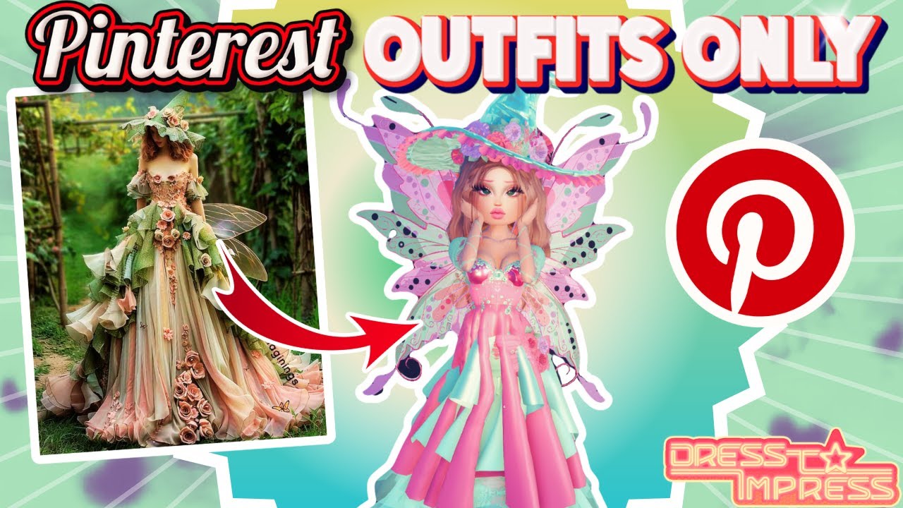 Recreating PINTEREST Outfits For *Every Round* In Dress To Impress! ROBLOX