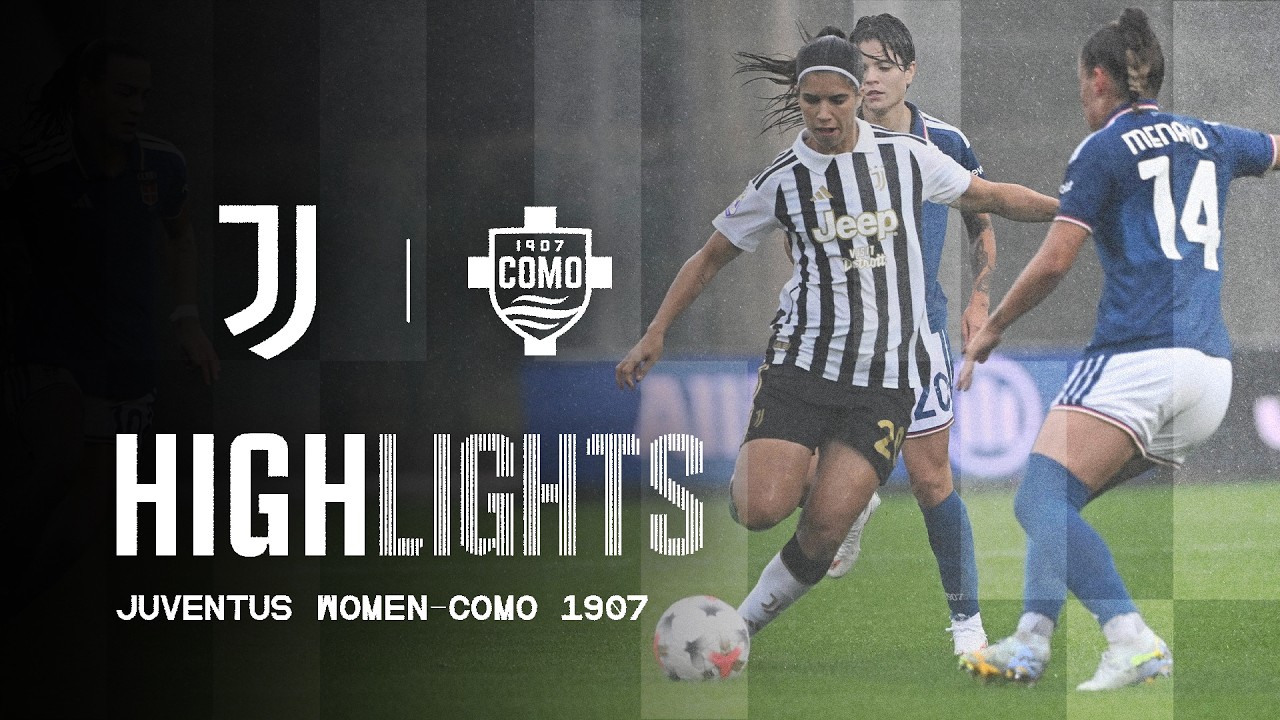 SIX-GOAL THRILLER | Juventus Women-Como 1907 Highlights | Serie A Women