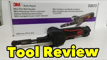 TOOL REVIEW: 3M Mini File Belt Sander  #3M #TOOLREVIEW #TOOLS