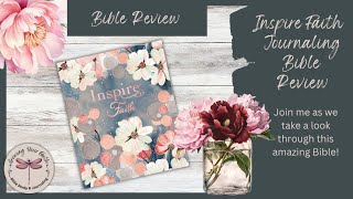 Inspire faith Coloring and Journaling Bible | Bible Review | Giveaway through the 20th