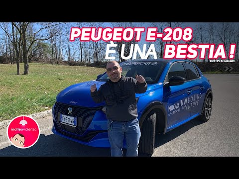 PEUGEOT E208 auto dell'anno ! L'elettrica per i giovani ! SPETTACOLO ? 