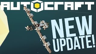 Autocraft - NEW UPDATE! Tanks and X-wing Fighters - Autocraft Sandbox Mode Gameplay Highlights screenshot 3
