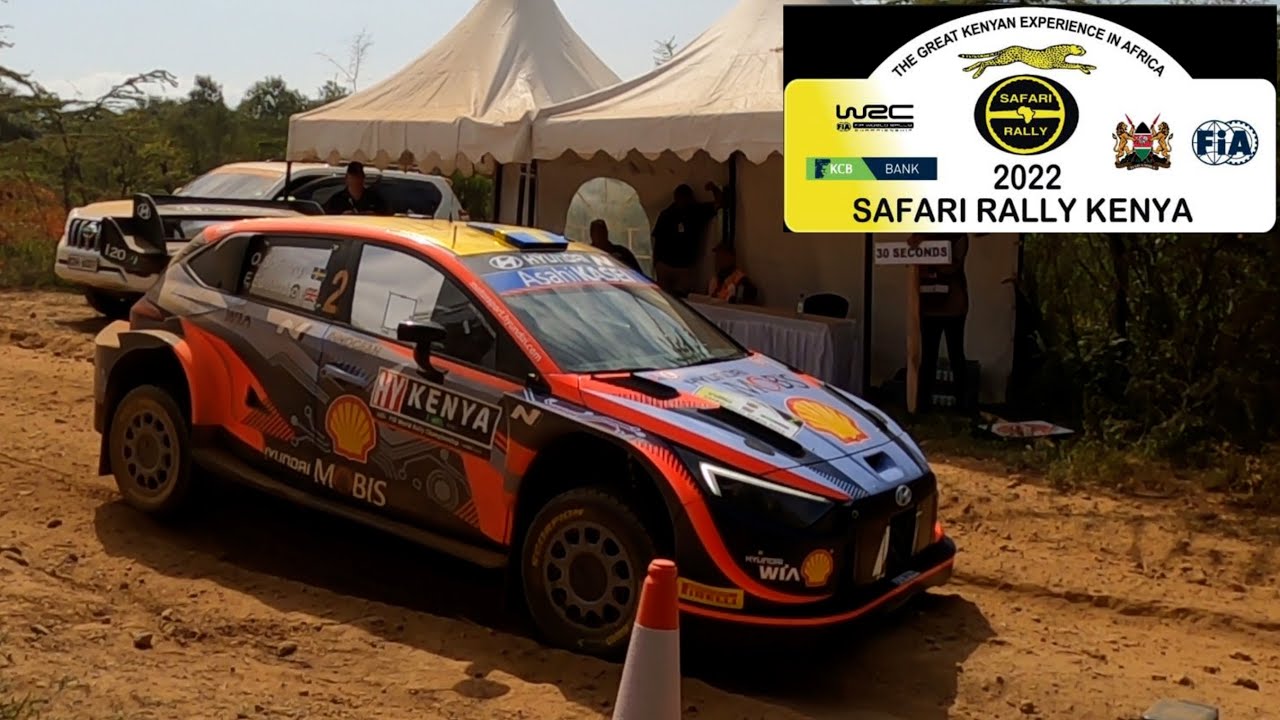 2022 WRC SAFARI RALLY KENYA - SHAKEDOWN HYUNDAI LAUNCHES