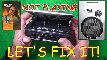 Argos returns - Fixing a couple of Bush BR-630 portable cassette players