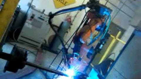 7 axis CNC robot welder