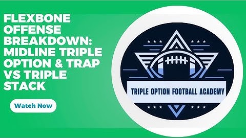 Flexbone Offense Breakdown: Flex Midline Triple Option & Trap vs Triple Stack