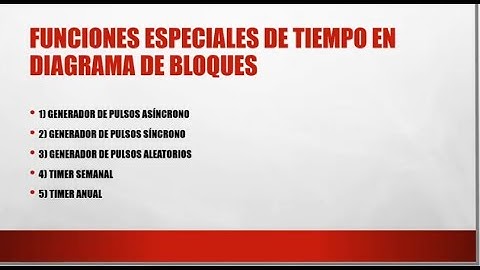 PLC programación con bloques de función FBD: Timers parte 2