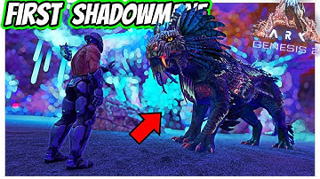 FINALLY TAMING MY FIRST SHADOWMANE, ITS A NIGHTMARE!! || Ark Genesis Part 2 Story Ep 222!