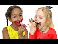 Kids Staged a Chocolate Challenge: Stories for Kids About Sweets &amp; Candy by Little Panda