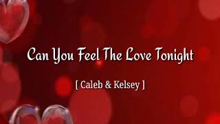 Can You Feel The Love Tonight (The Lion King) - Caleb kelsey Cover