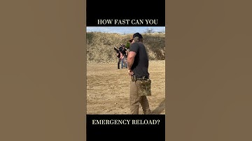 HOW FAST CAN YOU EMERGENCY RELOAD? #shorts
