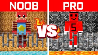 PRO VS NOOB İMKANSIZ HAPİSHANE !! - Minecraft