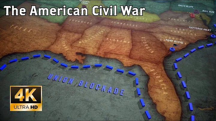 The Civil War Animated Battle Map | 4K Restoration