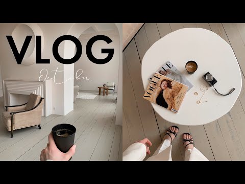 VLOG: съёмки, мамин день рождения, вдохновение и домашние дела