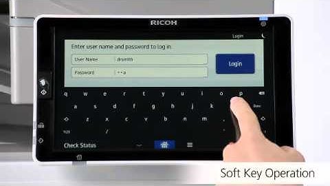 Lanier MP C406 TheNewSmartOperationPanel