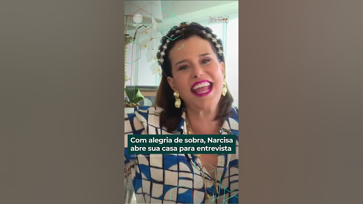 Com alegria de sobra, Narcisa abre sua casa para entrevista | #domingoespetacular #shorts