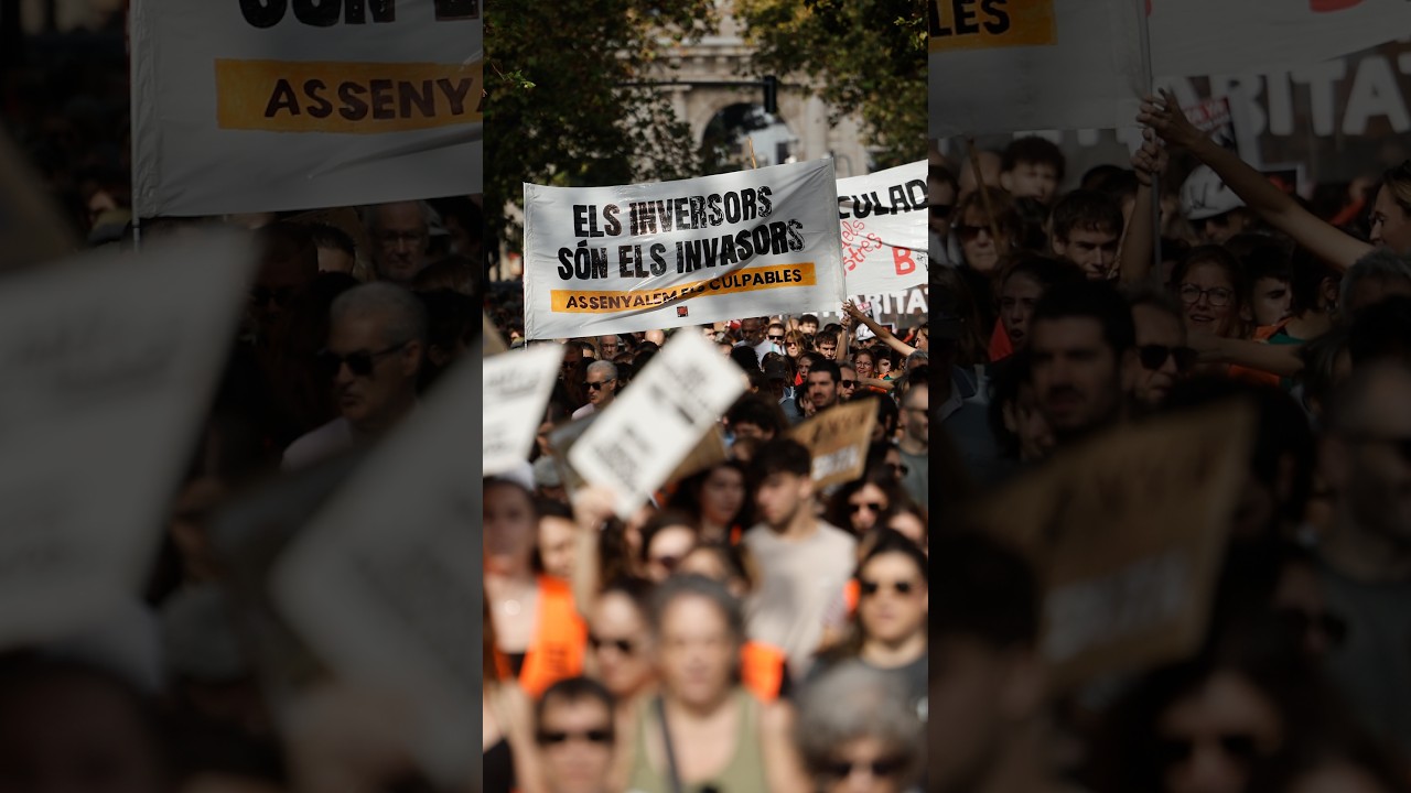 Valencia se manifiesta por el derecho a una vivienda digna