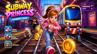 Subway Princess Endless Run 🔥 | Best Mobile Gameplay 2026 screenshot 1