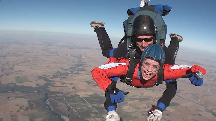 Andrea Sharkey goes skydiving!