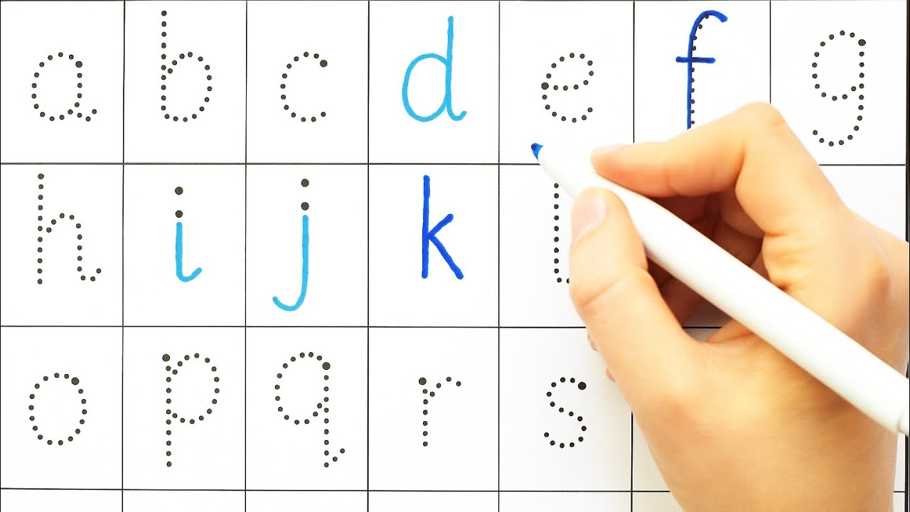 Learn to Write Small Letters | Alphabet Writing for Kids - YouTube