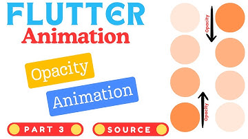 Flutter Opacity Animation | Opacity Animation with AnimatedOpacity | Flutter Animation Part 3