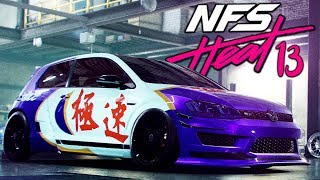 NFS HEAT PL #13 - 800 KONNY GOLF GTI Z SILNIKIEM V8 🔥  POLSKI GAMEPLAY W 4K!