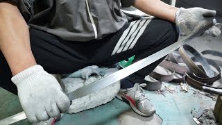 The Process of Making a Sword / Korean Knife Maker