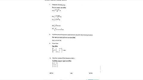 BSC 1ST SEM AG ELEMENTARY MATHEMATICS AC DEC 2024 | DBRAU