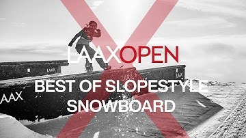 欧州最高峰のスノーボードコンテスト！BEST OF SLOPESTYLE SNOWBOARD  LAAXOPEN 2023