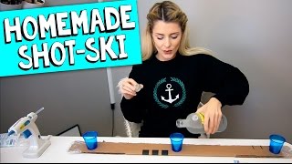 HOW TO MAKE A SHOT-SKI // Grace Helbig