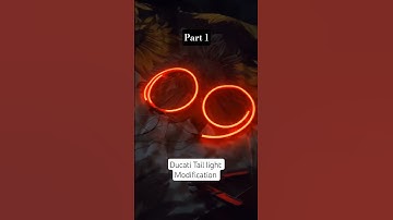 Ducati Tail light Modification part 1 on r15 v4 😲 #shorts #r15 #r15v4 #modification #bike #viral