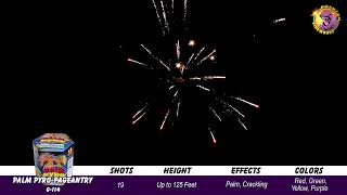 G 114 Palm Pyro Pageantry