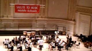 Carnegie Hall Concert - Marcus's Band