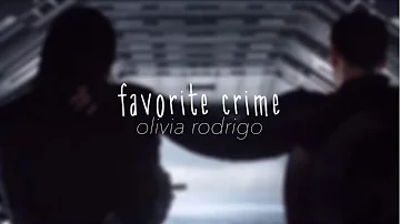 favorite crime // edit audio