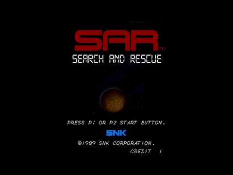 SAR: Search and Rescue. [Arcade - SNK]. (1989). 1CC. 60Fps.