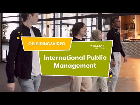 International Public Management studeren | Opleidingsfilm De Haagse Hogeschool