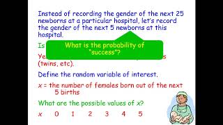 Binomial and Geometric Distributions Video