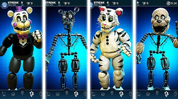 SpringLocks Saved Animatronics FNAF AR Workshop Animations