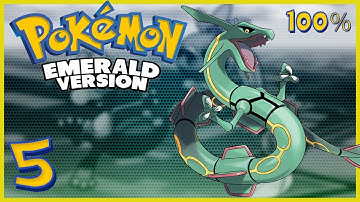 Pokémon Emerald (GBA) - 1080p60 HD Walkthrough Part 5 - Rustboro City (Stone Badge)