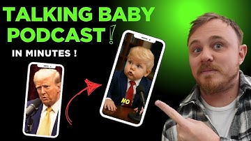 How to Create a VIRAL Talking Baby Podcast with AI (Fast & Simple Tutorial)