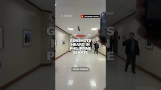 Gunshots heard in Philippine Senate