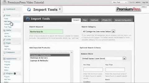 Shopperpress, creating affiliate websites (PART 2)-wordpress shopping cart theme
