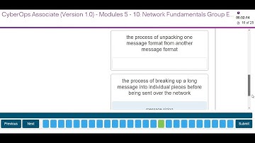 Modules 5 - 10 Network Fundamentals Group Exam - CyberOps 1.0