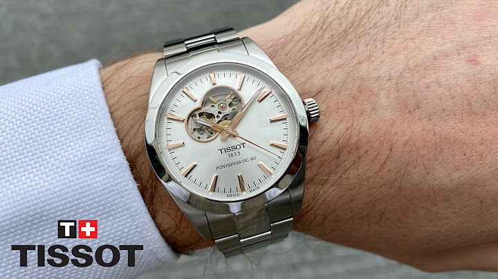 Tissot open heart powermatic 80 review