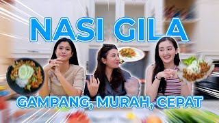 MASAK NASI GILA DI RUMAH RANTY! Resep Makanan Viral ala SRAH