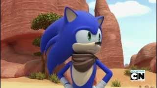 Sonic making weird noise and plays tea party